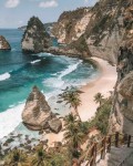 Nusa Penida, a Tourist Attraction in Bali with a Vast Ocean Phenomenon