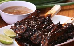 Resep Makanan Enak, Cara Membuat Iga Bakar Saus Plum