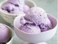 Resep Makanan Enak dan Sehat, Cara Membuat Es Krim Taro Sederhana