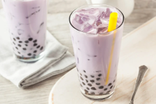 Resep Minuman Segar, Cara membuat Taro Milk Tea Menghilangkan Dahaga