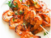 Delicious Food Recipes, How to Make Shrimp Satay with Simple Ingredients
