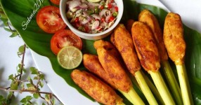 Resep Makanan Khas Bali 'Sate Lilit' Ini bisa kalian Buat Dirumah Dengan Mudah
