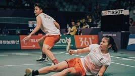 All England 2022, Ganda Putri Indonesia Gugur   