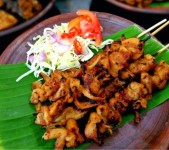 Membuat Sate Jamur Tiram  dengan Mudah