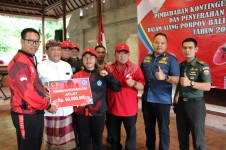 Pemkot Denpasar Berikan Dana Tali Kasih Sekaligus Pembubaran Kontigen