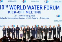 Upakara Tumpek Uye di kick-off Meeting 10th World Water Forum, Gubernur Koster Berpidato Pemuliaan Sumber Air