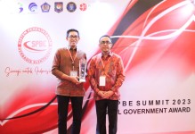 Penghargaan Digital Goverment Award Kategori Penguatan Kebijakan SPBE Berhasil Diraih Kota Denpasar