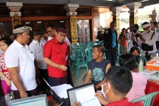 Pelaksanaan Vaksin Booster Banjar Tanjungbungkak Kelod di Tinjau Langsung Oleh Walikota Denpasar