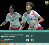 Bagas/Fikri Berhaisl Menjadi Runner Up Orleans Masters 2023