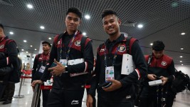 Jelang SEA Games 2023, Tim U-22 Indonesia Tiba di Kamboja