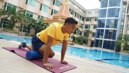 Jelang Laga Hadapi Myanmar, Tim U-22 Indonesia Jalani Latihan Pemulihan