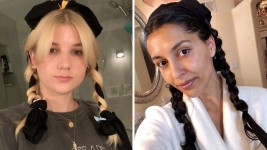 Cara Unik Agar Rambut Kalian Bisa Ikal dengan Memakai Kaus Kaki