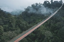 Jembatan Gantung Situ Gunung Menjadi Jembatan Terpanjang Seasia Tanggera