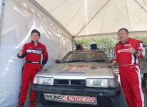 Zinedine Doohan, Pereli Muda juga Reporter Televisi Tunjukan Aksinya di Kejurnas Sprint Rally Bandung