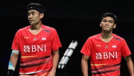 Indonesia Tanpa Gelar Juara pada Denmark Open 2023, oleh Bagas Maulana dan Fikri