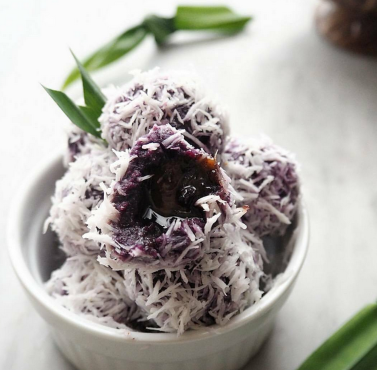 Delicious Food Recipes, How To Make Purple Potato Klepon That Can Accompany Relaxing Time