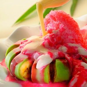 Delicious Food Recipes, How to Make Green Banana Ice Cream that Refreshes Thirst