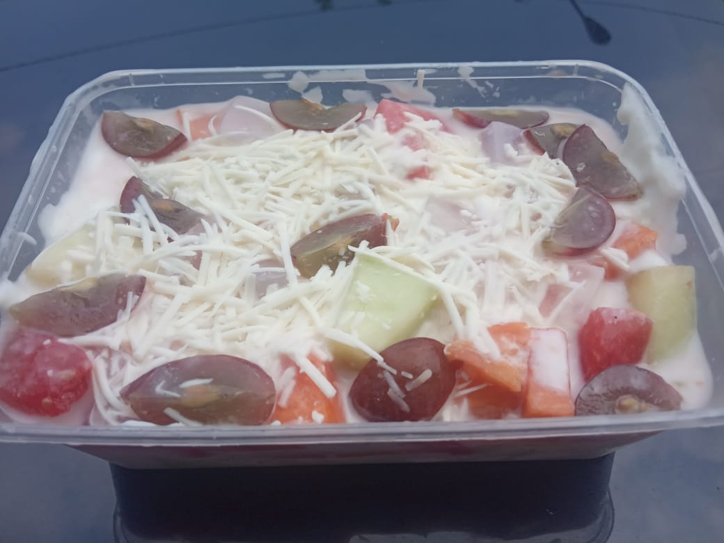 Delicious and Healthy Food Recipes, How to Make Cheese Yogurt Fruit Salad