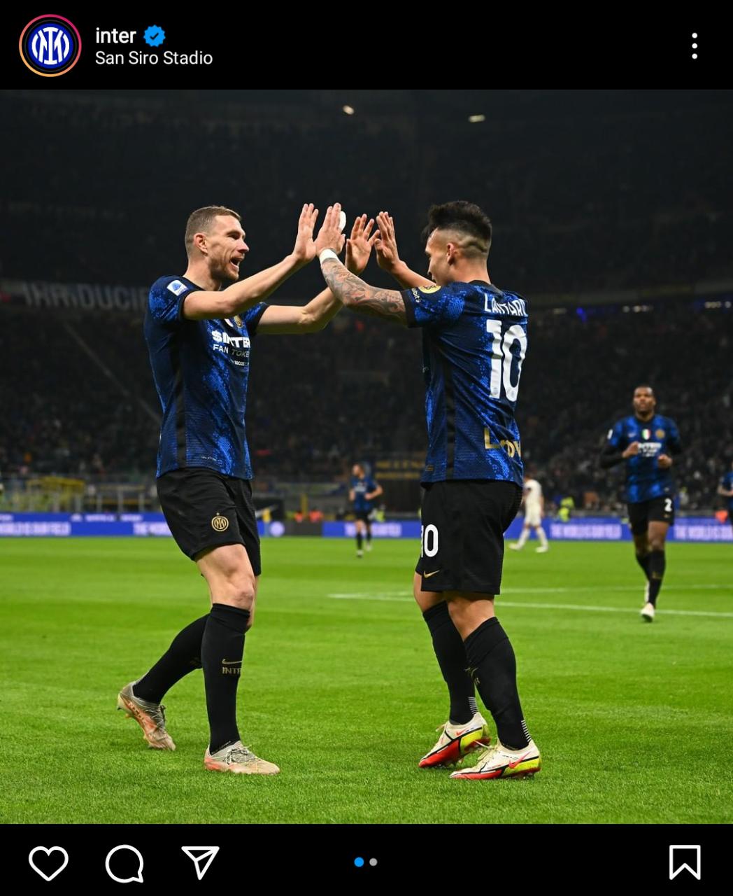 Inter Milan Naik Lagi ke Puncak Klasemen Serie A 