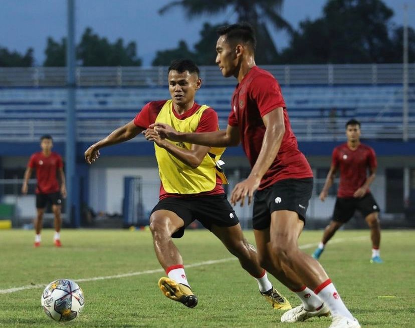 23 Skuad Timnas Indonesia Melakukan Pemusatan Latihan di Stadion Sidolig