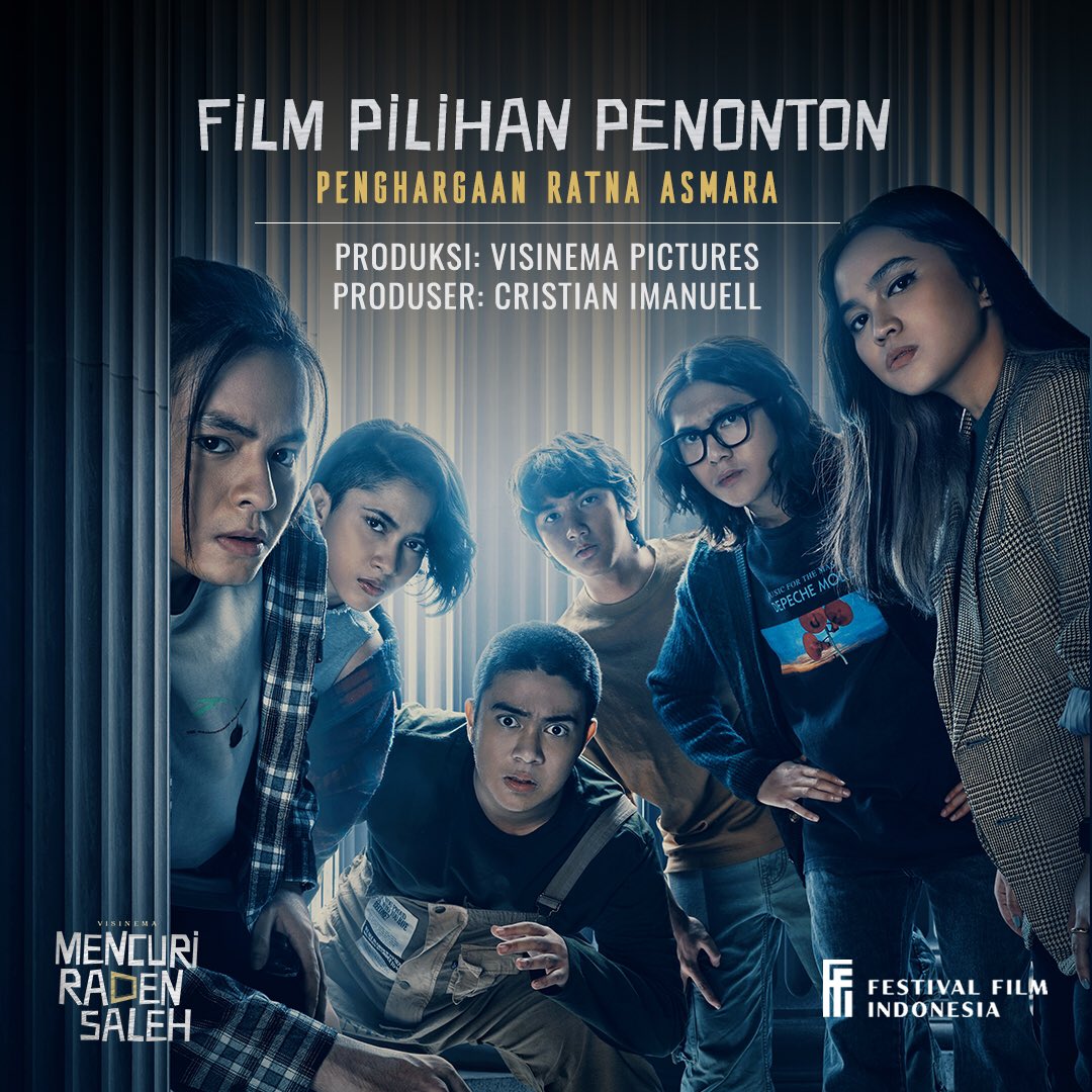 Mencuri Raden Saleh Berhasil Meraih Penghargaan di Festival Film Indonesia
