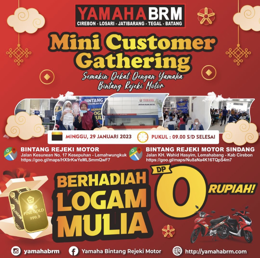Mini Customer Gathering Bintang Rezeki Motor Berhadiah Emas