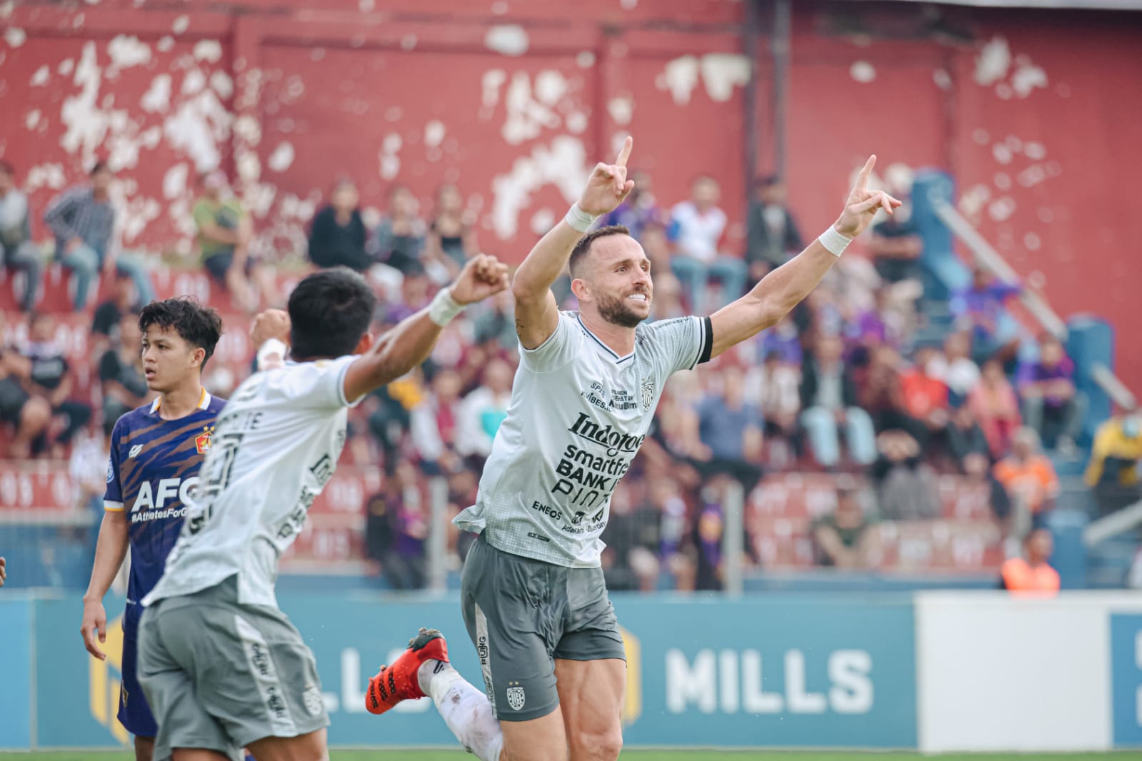 Gol Spasojevic Pada Babak Kedua Membawa Bali United Memiliki Hasil Imbang Atas Persik Kediri