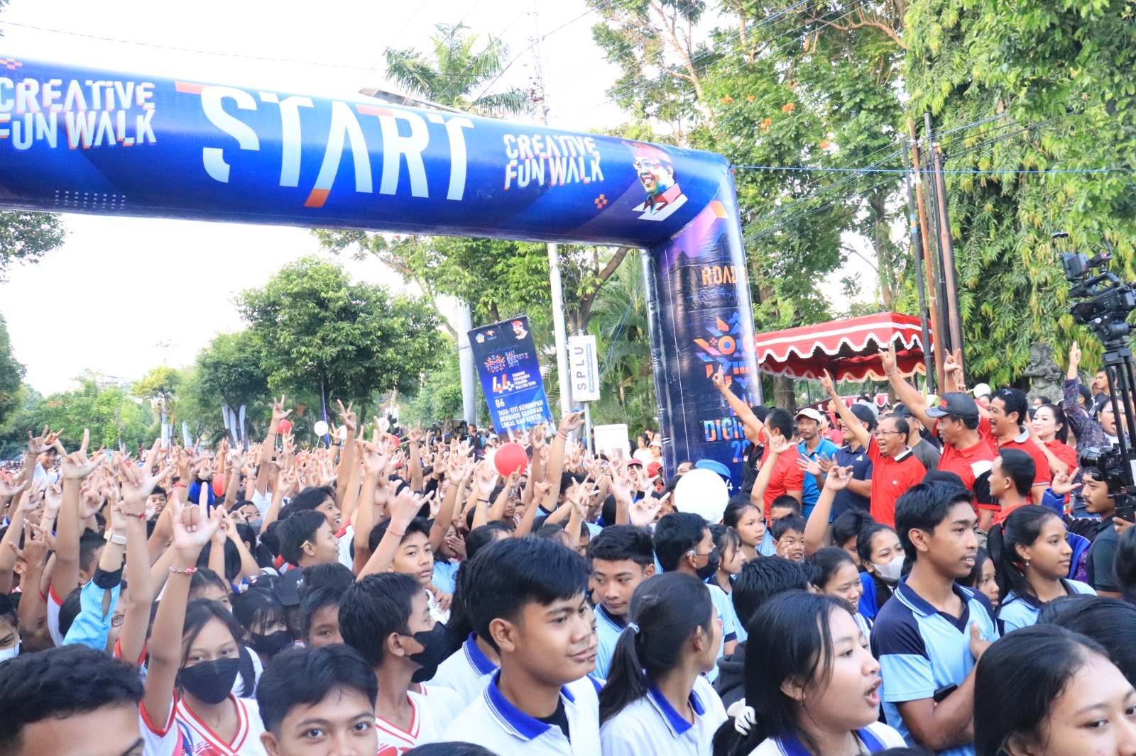 Acara Creative Tun Walk Bali Digifest 2023 Mendapatkan Banyak Antusias dari Ribuan Masyarakat